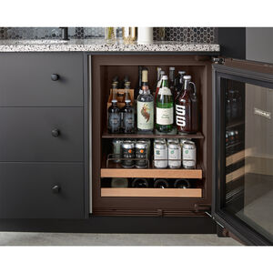 Sub-Zero Designer Series 24 in. 5.5 cu. ft. Built-In Undercounter Beverage Center with Adjustable Shelves & Digital Control Right Hinged - Custom Panel Ready, , hires