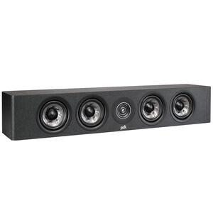 Polk Reserve R350 Premium Slim Center Channel Speaker - Black, Black, hires