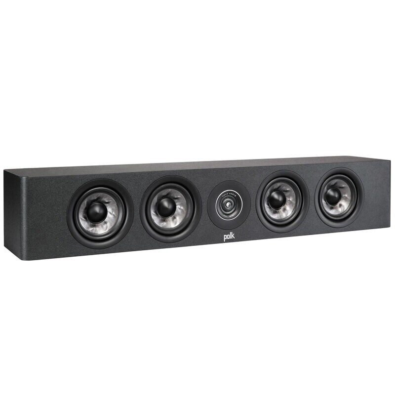 Polk Reserve R350 Premium Slim Center Channel Speaker - Black, Black, hires
