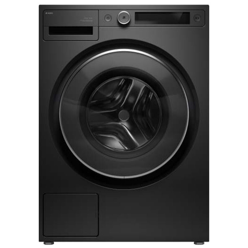 Asko 5-Series 24 in. 2.8 cu. ft. Smart Stackable Front Load Washer with Steam Cycle - Graphite black, Graphite Black, hires