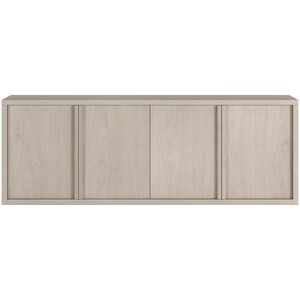 Preston & Cole Adaline 68" Wide TV Stand for TVs up to 75" - Alder White, , hires