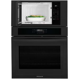 Frigidaire 30 in. 6.9 cu. ft. Electric Microwave/Wall Oven Combo with Standard Convection & Sensor Cooking - Black, , hires
