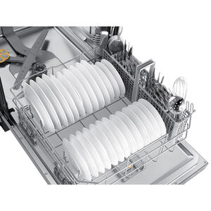 Samsung 24 in. Top Control Smart Dishwasher with 46 dBa Sound Level & 3rd-Rack - Stainless Steel, , hires