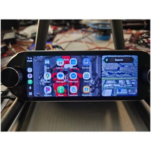 RDVFL Universal Touchscreen Single DIN Radio with 6.8" Screen with Wireless CarPlay and Wireless Android Auto, , hires