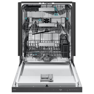 Samsung Bespoke 24 in. Top Control Smart Dishwasher with 38 dBA Sound Level, 3rd-Rack, Smart Dry with AutoRelease Door & Pocket Handle - Fingerprint Resistant Stainless Steel, , hires