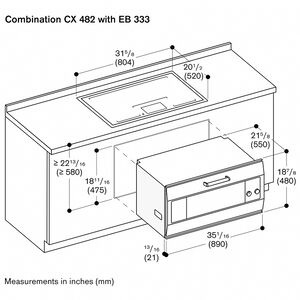 Gaggenau 36 in. 3.6 cu. ft. Smart Electric Single Wall Oven with Standard Convection - Stainless Steel, , hires