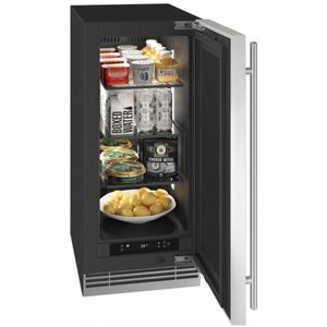 U-Line 15 in. 2.8 cu. ft. Outdoor Undercounter Refrigerator - Stainless Steel, , hires
