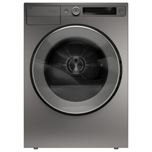Asko 5-Series 24 in. 5.2 cu. ft. Smart Stackable Electric Dryer with Sensor Dry - Titanium