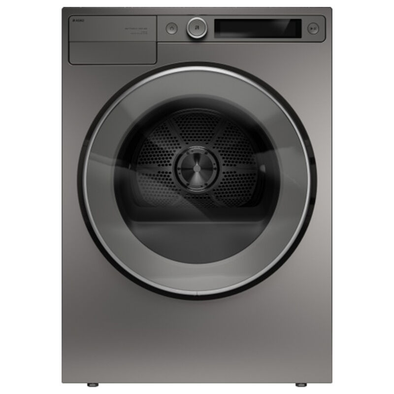 Asko 5-Series 24 in. 5.2 cu. ft. Smart Stackable Electric Dryer with Sensor Dry - Titanium, Titanium, hires