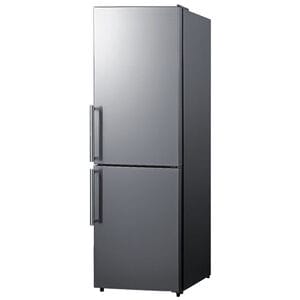 Summit Thin Line 24 in. 10.8 cu. ft. Counter Depth Bottom Freezer Refrigerator - Stainless Steel Look, , hires