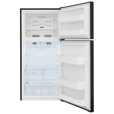 Frigidaire 28 in. 13.9 cu. ft. Counter Depth Top Freezer Refrigerator - Black | FFHT1425VB