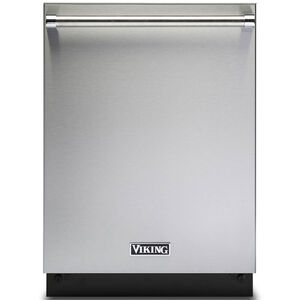 Viking 24 in. Built-In Dishwasher with Top Control, 42 dBA Sound Level, 16 Place Settings, 8 Wash Cycles & Sanitize Cycle - Stainless Steel, , hires