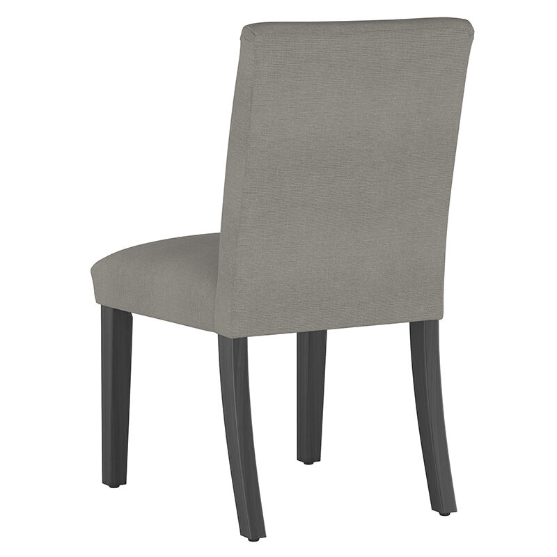 Skyline Furniture Linen Fabric Dining Chair - Grey | P.C. Richard