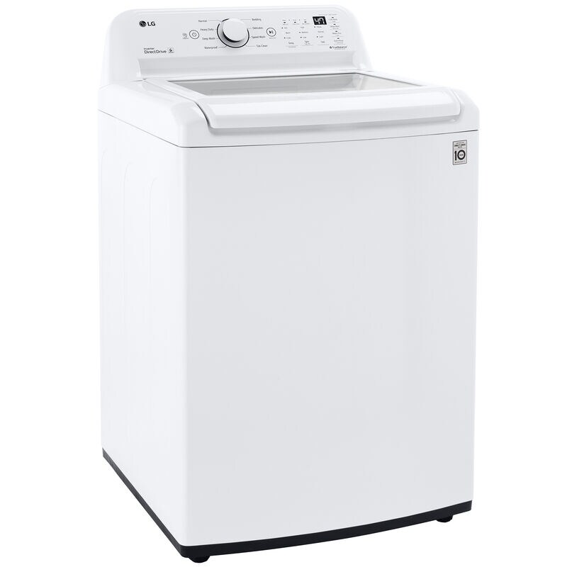 LG 27 in. 4.5 cu. ft. Top Load Washer with TurboDrum Technology - White, , hires