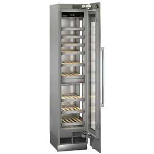 Liebherr 18 in. Built-In Wine Cabinet with Dual Zones & 75 Bottle Capacity Right Hinged - Custom Panel Ready, , hires