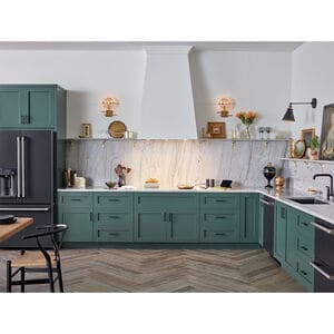 Cafe 24 in. 5.7 cu. ft. Double Refrigerator Drawers - Matte Black, Matte Black, hires