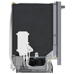 Bosch 300 Series 24 in. Top Control Smart Dishwasher with 46 dBa Sound Level, 3rd-Rack & PureDry - Stainless Steel, Stainless Steel, hires
