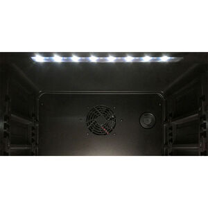 XO 24 in. Undercounter Wine Cooler with Metal Racks, Dual Temperature Zones & 46 Bottle Capacity - Black Stainless Steel, , hires