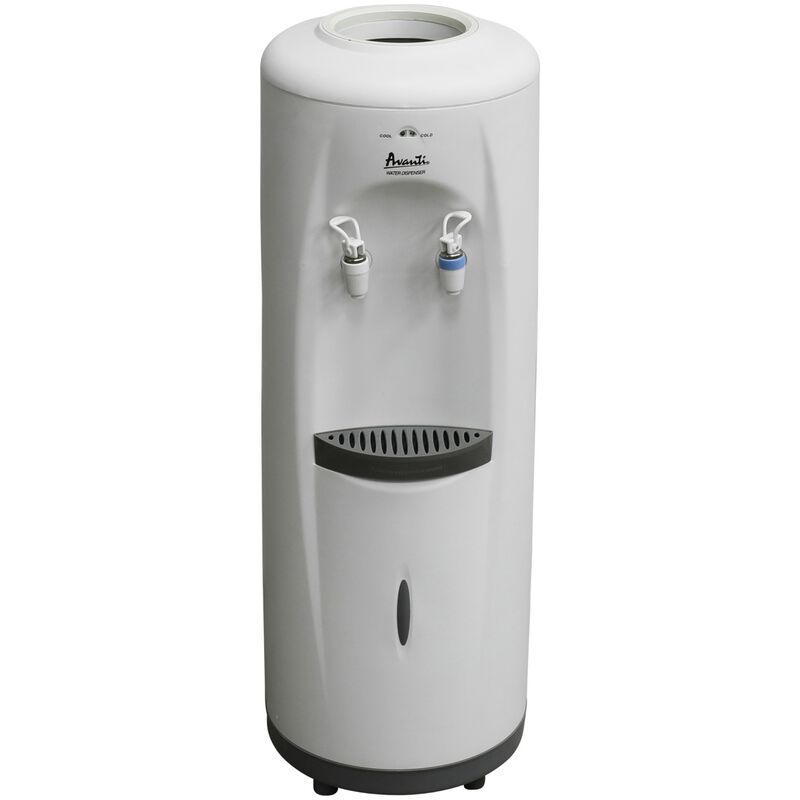Avanti 12" Cold & Room Temperature Water Dispenser - White, , hires