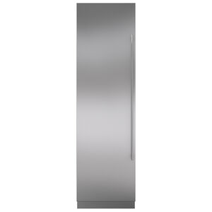 Sub-Zero 24 in. Left Hinge Door Panel with Tubular Handle & 4 in. Toe Kick for Refrigerators - Stainless Steel, , hires