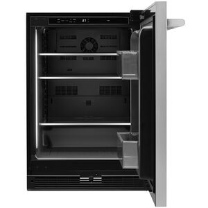 JennAir Rise 24 in. 5.0 cu. ft. Built-In Undercounter Refrigerator - Stainless Steel, , hires