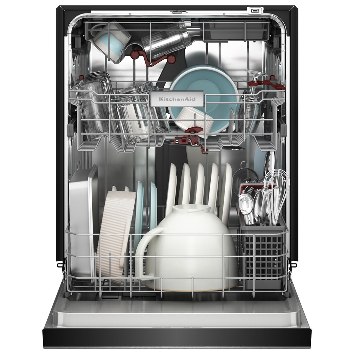 KitchenAid 24 in. Front Control Dishwasher with 44 dBA Sound Level