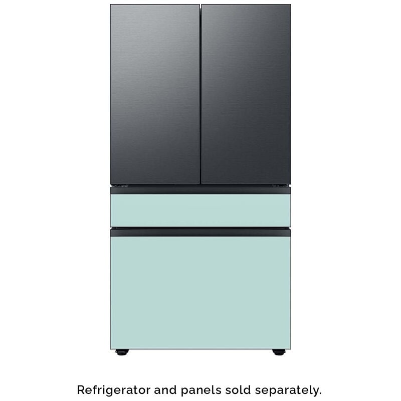 Samsung BESPOKE 4-Door French Door Middle Panel for Refrigerators - Morning Blue Glass, , hires