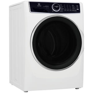 Electrolux 600 Series 27 in. 4.5 cu. ft. Stackable Front Load Washer with Perfect Steam, LuxCare Plus Wash System & SmartBoost -White, White, hires