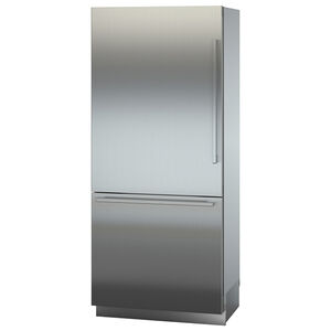 Liebherr 36 in. 18.1 cu. ft. Built-In Smart Counter Depth Bottom Freezer Refrigerator with Internal Water Dispenser - Custom Panel Ready, , hires