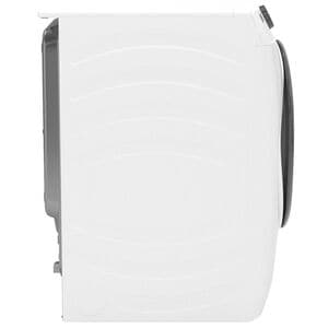 GE 28 in. 7.8 cu. ft. Smart Stackable Electric Dryer with Sensor Dry, Sanitize & Steam Cycle - White, White, hires