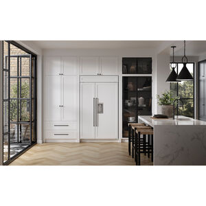 Sub-Zero Classic 48 in. 28.4 cu. ft. Built-In Smart Counter Depth Side-by-Side Refrigerator with Ice & Water Dispenser - Custom Panel Ready, , hires