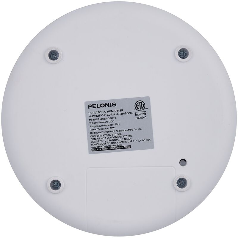 Pelonis 1-Gallon Ultrasonic Humidifier - White, , hires