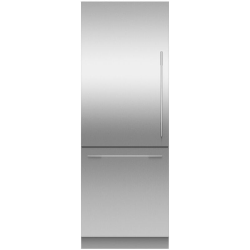 Fisher & Paykel Series 11 30 in. 15.9 cu. ft. Built-In Smart Counter Depth Bottom Freezer Refrigerator with Internal Water Dispenser - Custom Panel Ready, , hires