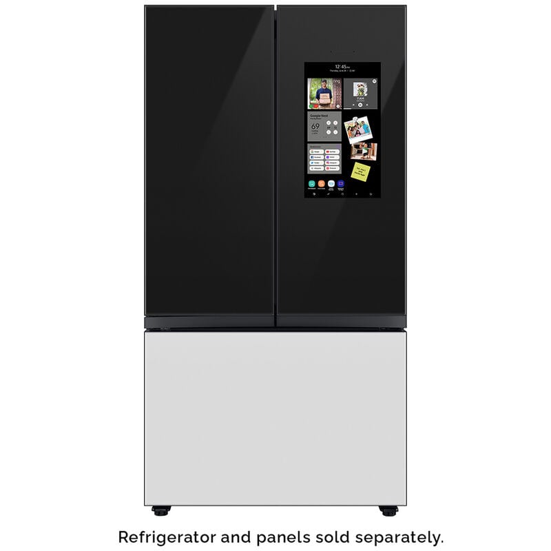 Samsung BESPOKE 3-Door French Door Top Panel for Refrigerators - Charcoal Glass, , hires