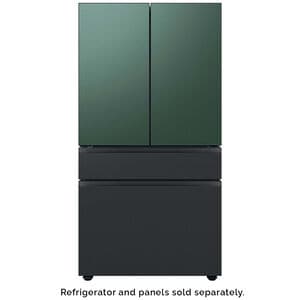 Samsung BESPOKE 4-Door French Door Middle Panel for Refrigerators - Matte Black Steel, , hires