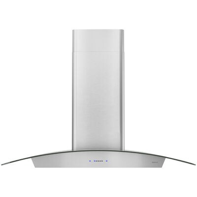 Zephyr 36 in. Convertible Chimney Style Range Hood with 600 CFM, 5 Fan Speeds & 2 LED Lights - Stainless Steel | ZRV-M90CGC