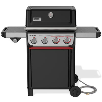 Weber Spirit E-435 4-Burners Natural Gas Grill with Snap Jet Ignition System & Side Burner - Black | 1500783