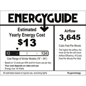 Hunter Kennicott 44 in. Indoor/Outdoor Ceiling Fan with Wall Control - Matte White, Matte White, hires