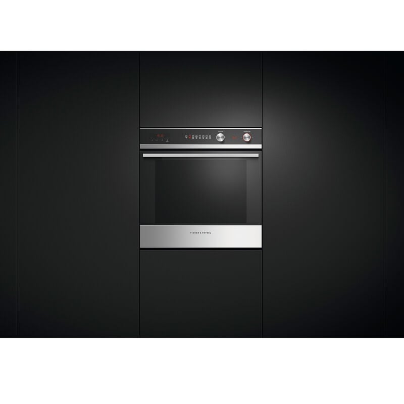 Fisher & Paykel Series 5 24 in. 3 cu. ft. Electric Single Wall Oven with Standard Convection - Stainless Steel, , hires