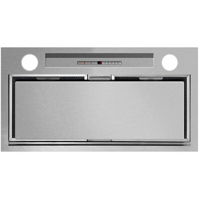 Fisher & Paykel Series 5 24 in. Standard Style Range Hood with 4 Speed Settings, 600 CFM, Ducted Venting & 2 LED Lights - Stainless Steel | HP24ILTX1