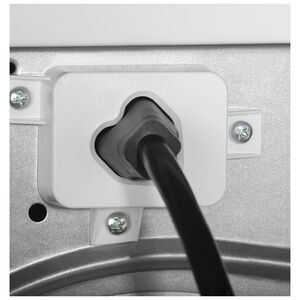 GE 24 in. 2.4 cu. ft. Front Load Washer with Sanitize & Steam Cycles - White, , hires