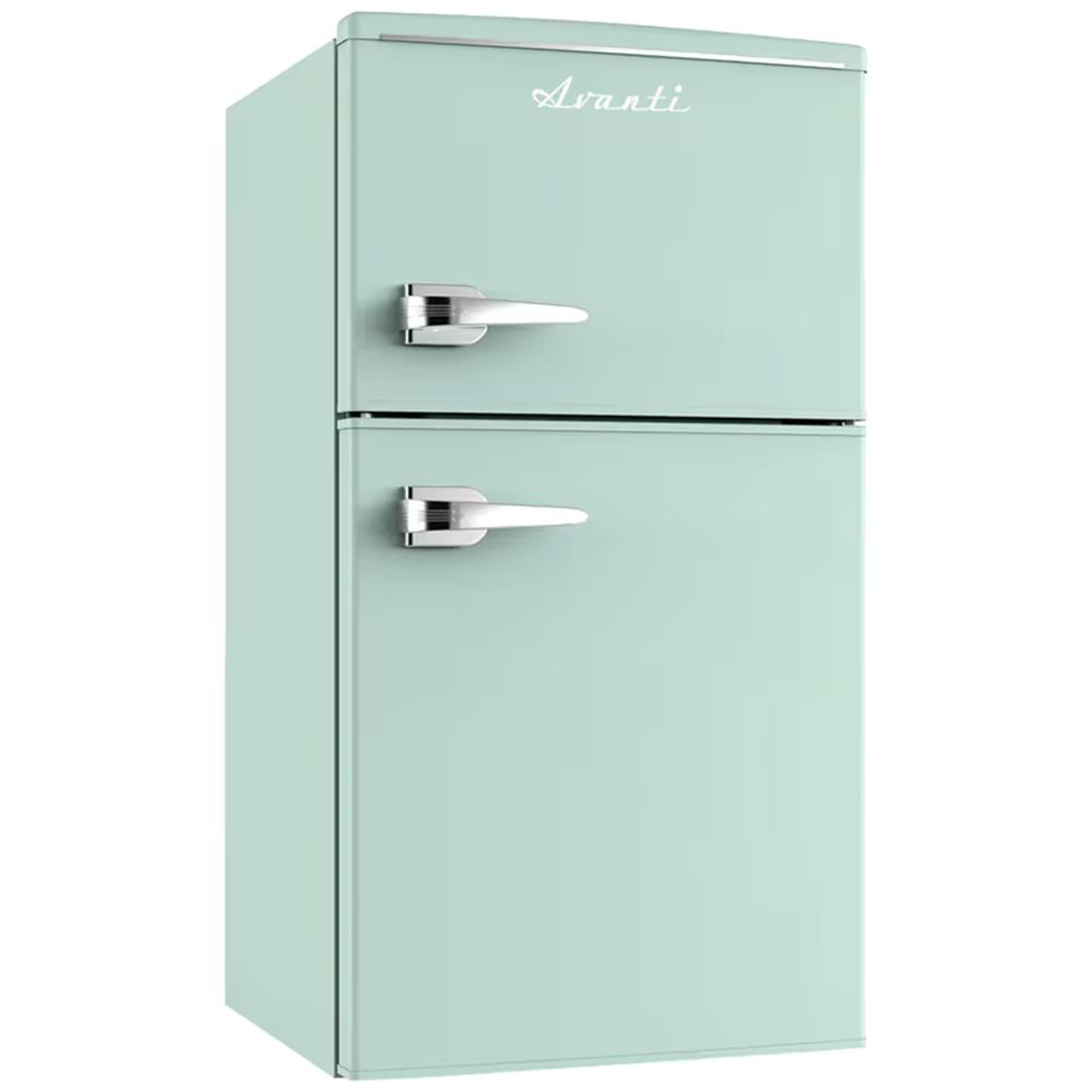 Avanti 18 in. 3 cu. ft. Mini Fridge with Top Freezer - Seafoam