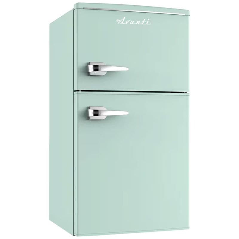 Avanti 18 in. 3 cu. ft. Mini Fridge with Top Freezer - Seafoam Green, Seafoam Green, hires