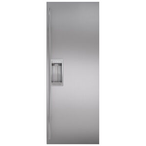 Sub-Zero Classic Series 42 in. Flush Inset Door Panel with Tubular Handle - Stainless Steel, , hires