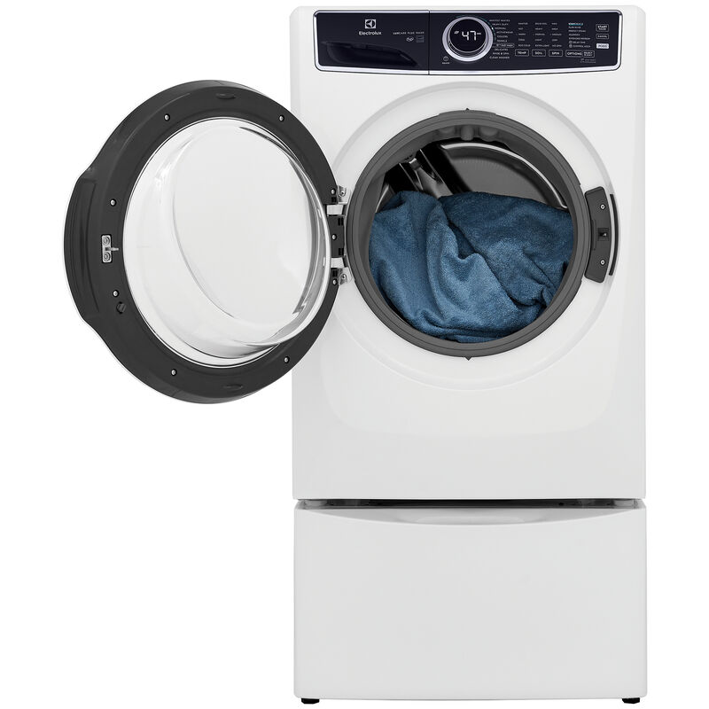 Electrolux 500 Series 27 in. 4.5 cu. ft. Stackable Front Load Washer with Perfect Steam & LuxCare Plus Wash System - White, White, hires