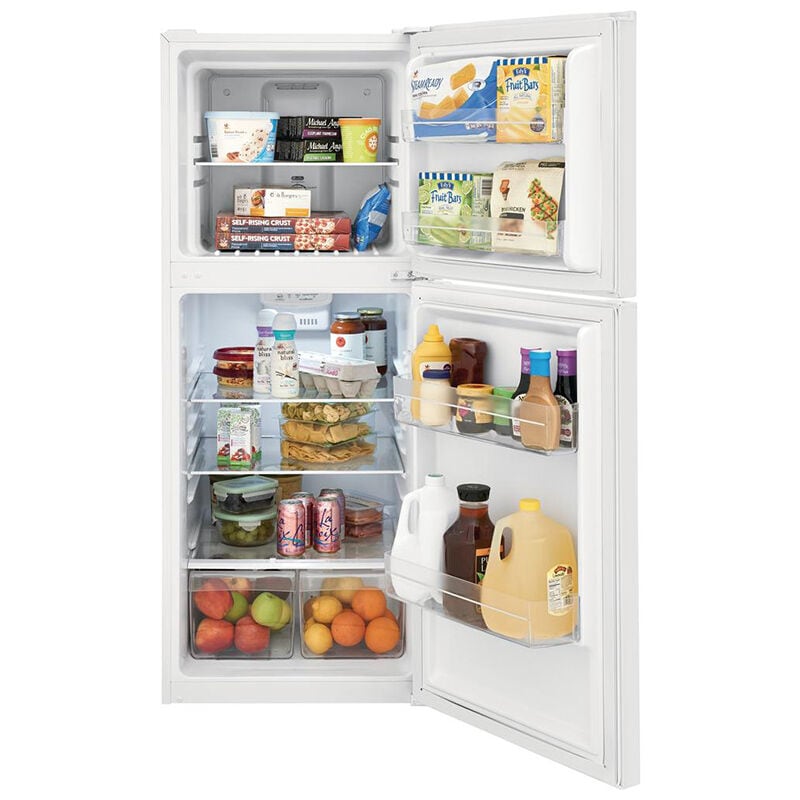 Frigidaire 24 in. 9.9 cu. ft. Counter Depth Garage Ready Top Freezer Refrigerator - White, White, hires