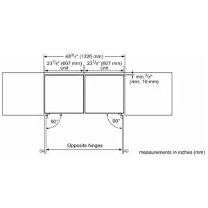 Thermador 24 in. 5.2 cu. ft. Built-In Undercounter Refrigerator - Custom Panel Ready, , hires