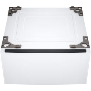 LG 27 in. Pedestal Storage Drawer with Basket - White, , hires