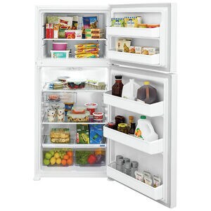 Frigidaire 30 in. 18.3 cu. ft. Garage-Ready Top Freezer Refrigerator with Glass Shelves - White, White, hires