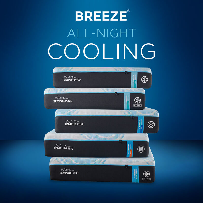 Tempur-Pedic ProBreeze 2.0 Medium Hybrid King Size Mattress, , hires